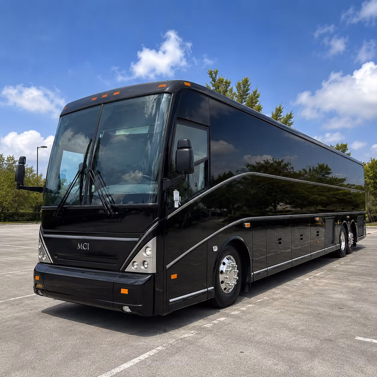 ankeny charter bus rental exterior