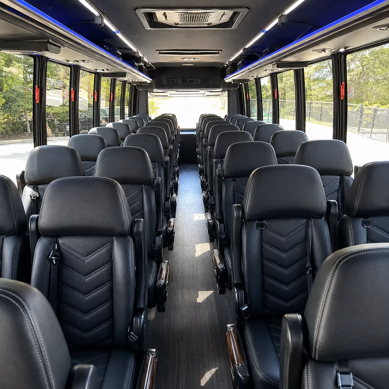 ankeny long distance transportation onboard seating
